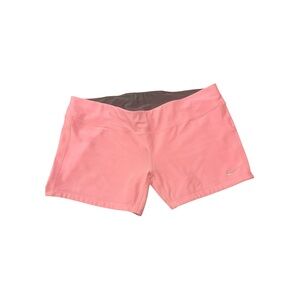 Nike Dri Fit Running Shorts XS Pink Athletic Workout Gym Activewear Women